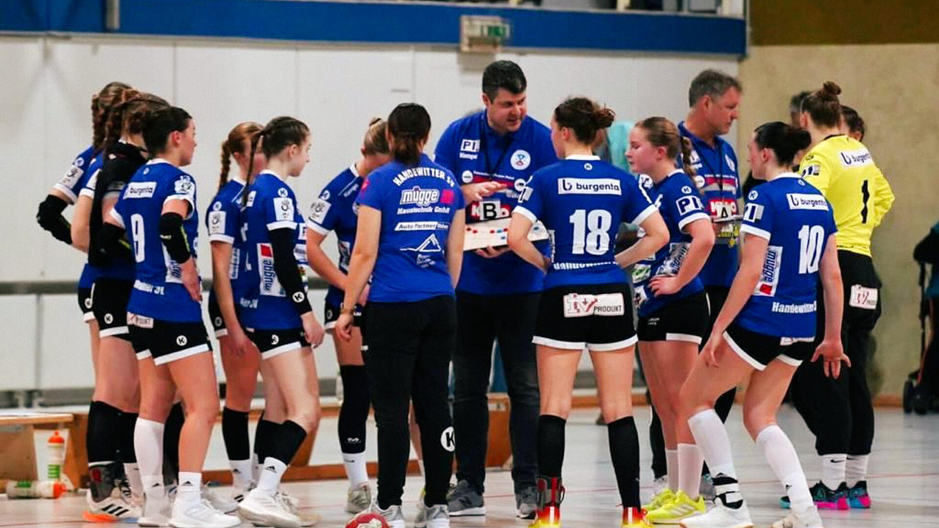 Die A-Jugend-Handballerinnen des Handewitter SV.